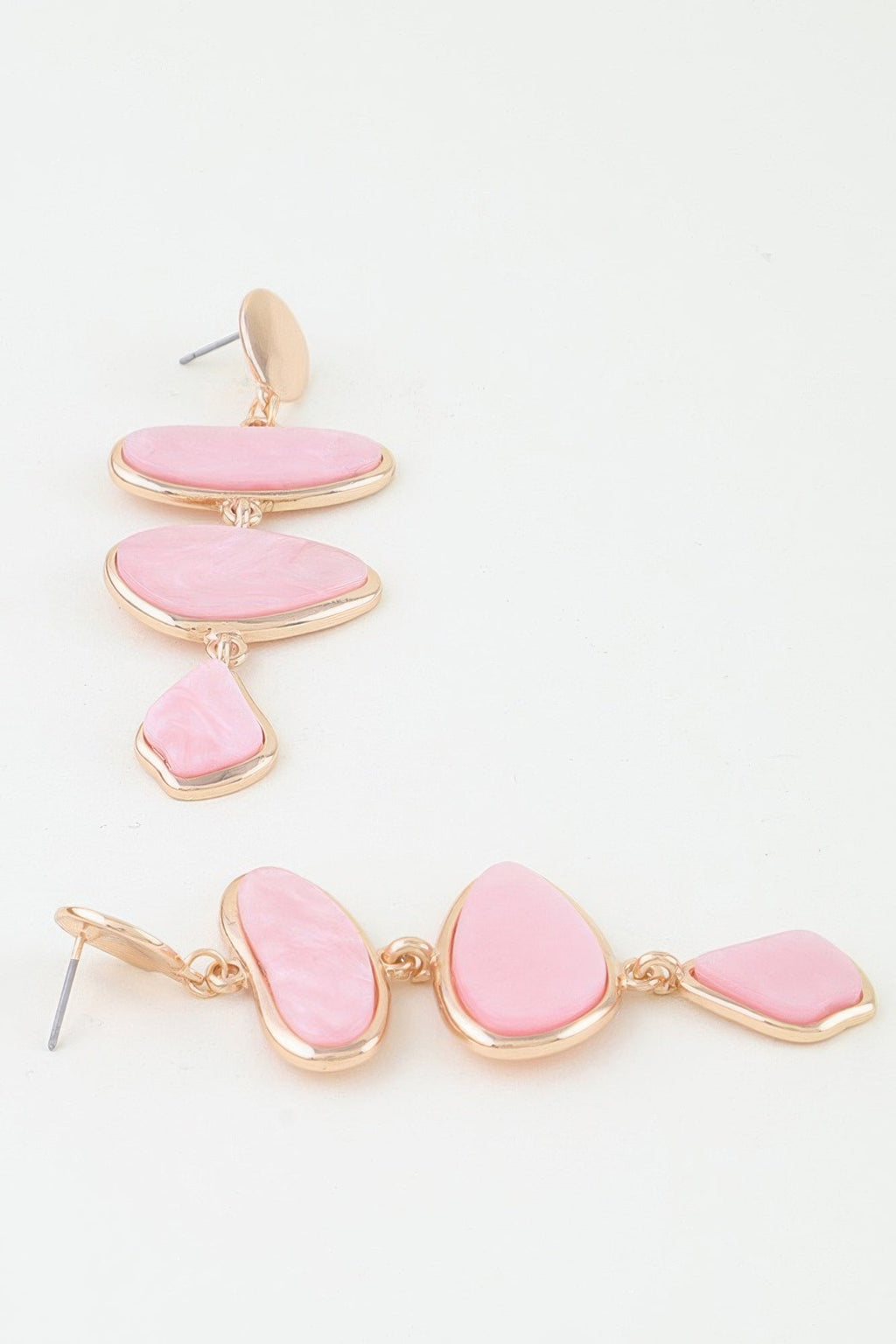 The Tribeca Cascading Marble Drop Earrings