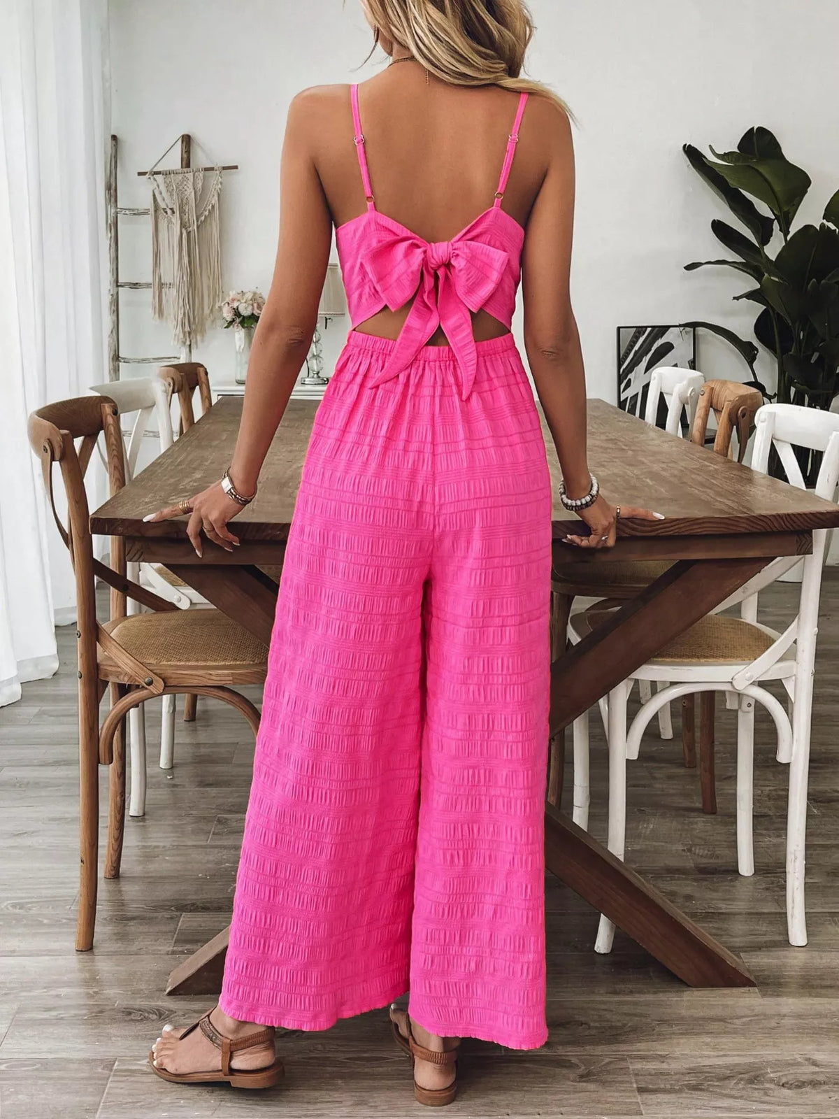 The Resort Romance Bow-Back Jumpsuit