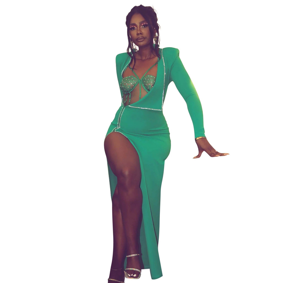 The It Girl Irregular Hollow-Out Dress