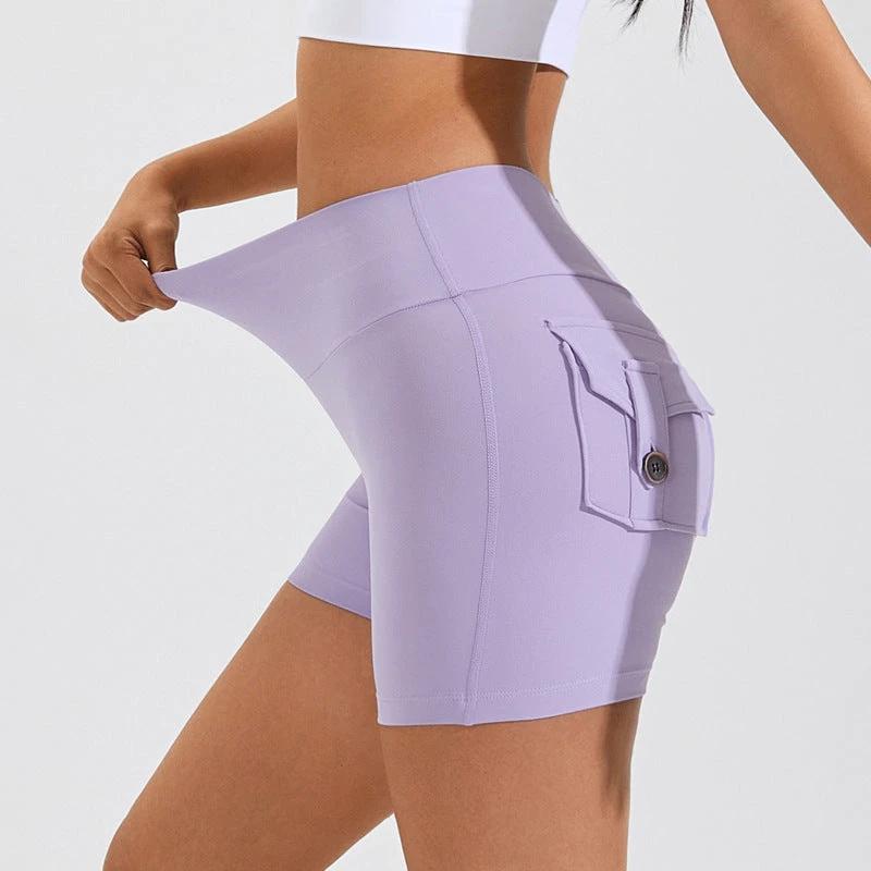 The Studio Utility High-Waist Pocket Shorts