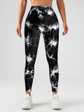 The Studio Marble High-Waist Leggings