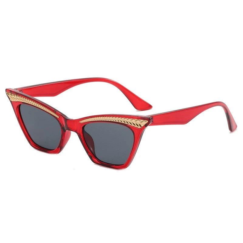 The Gilded Glance Cat-Eye Sunglasses