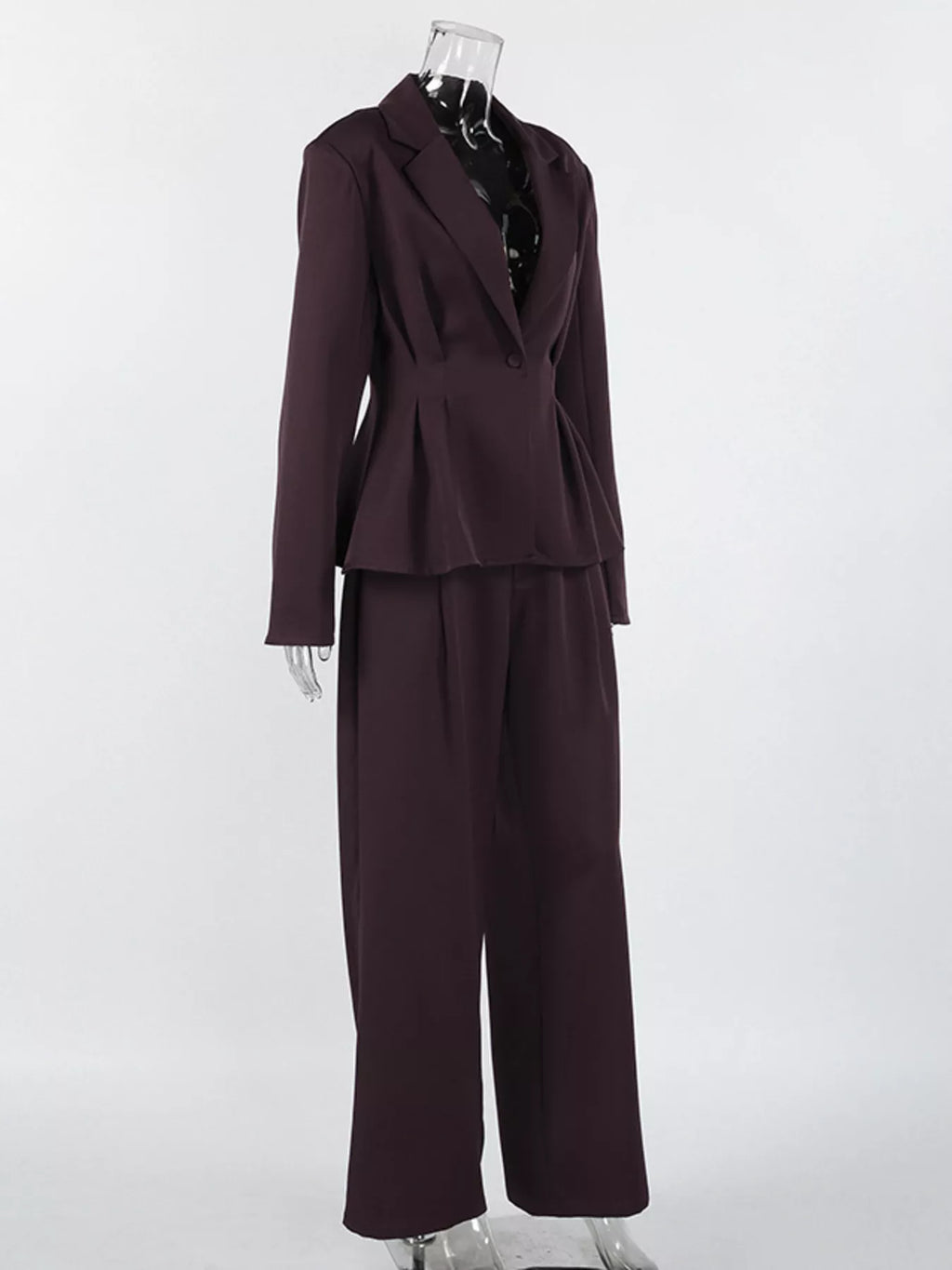 The Espresso Agenda Blazer & Pants Set