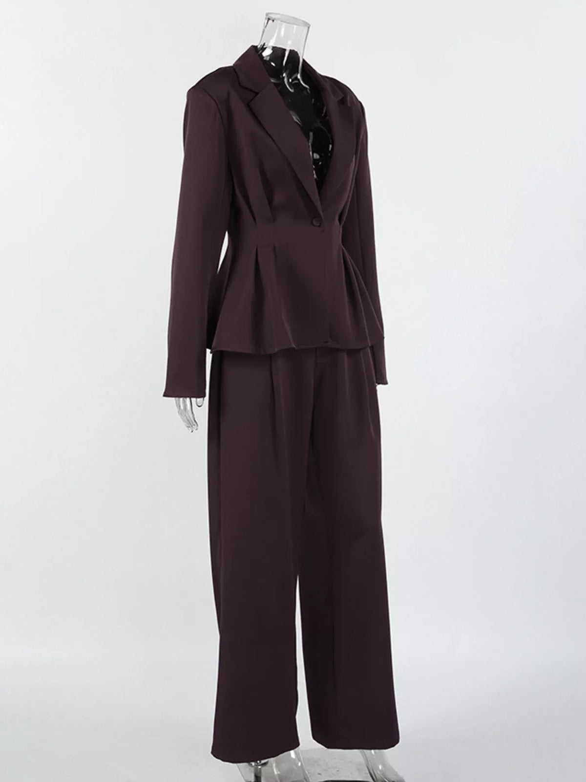 The Espresso Agenda Blazer & Pants Set