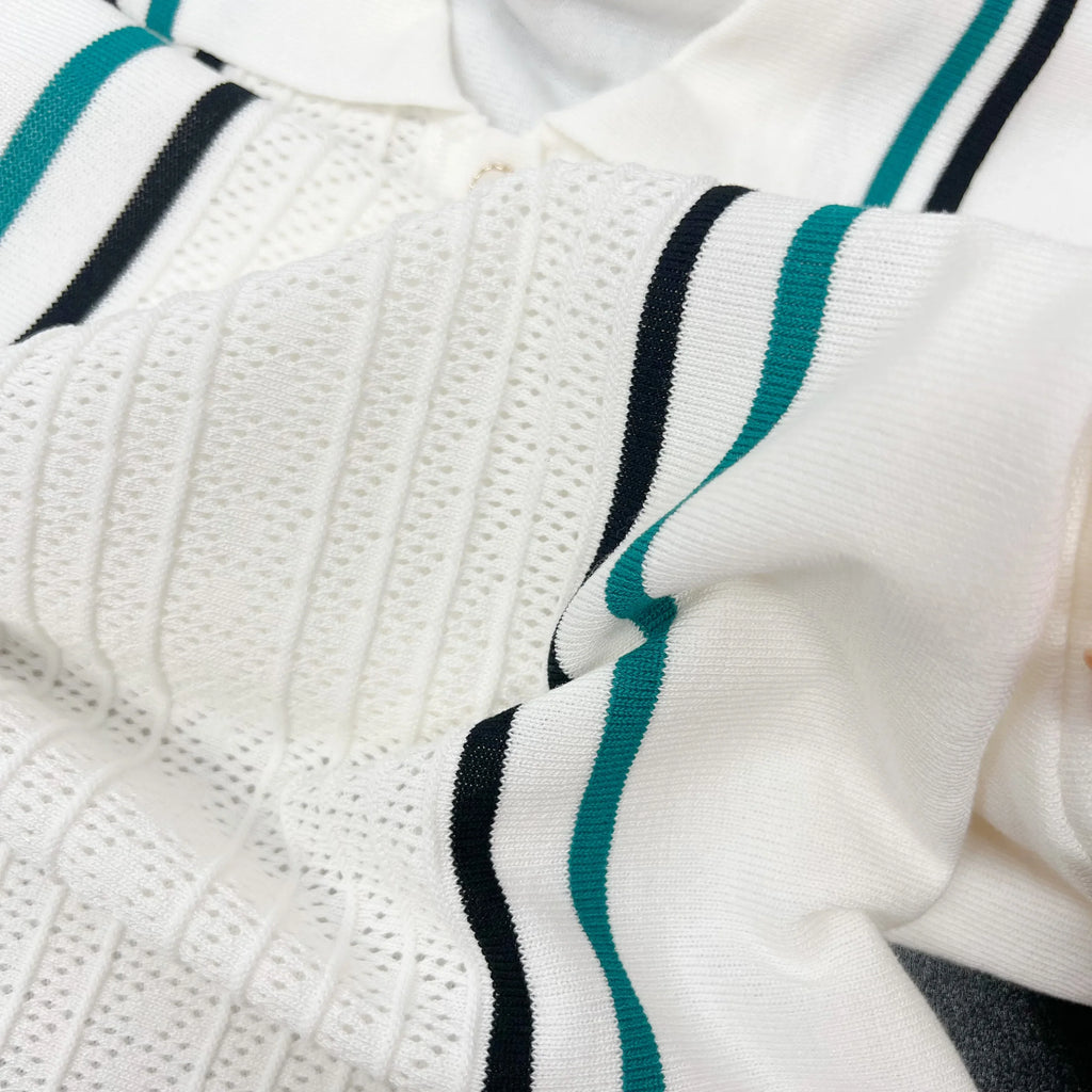 The Streetwear Knit Ruffle Mini Dress
