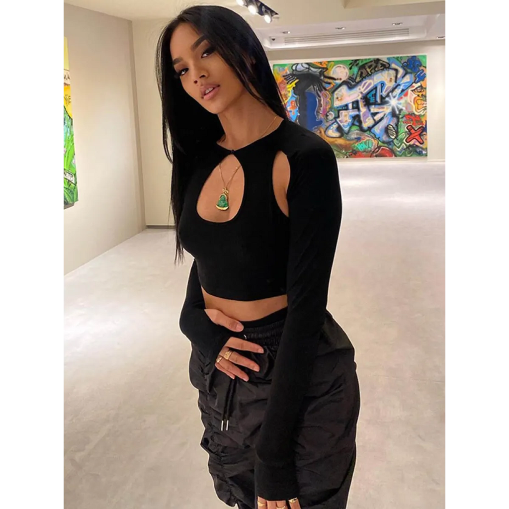 The Side With Me Cropped Corset Top