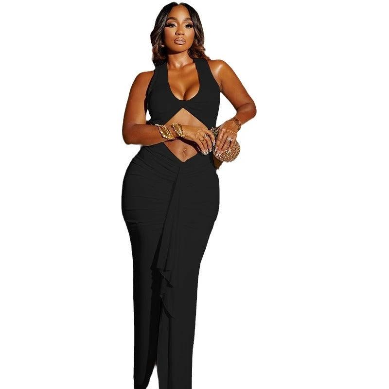 The Afterglow Cutout Ribbon Dress