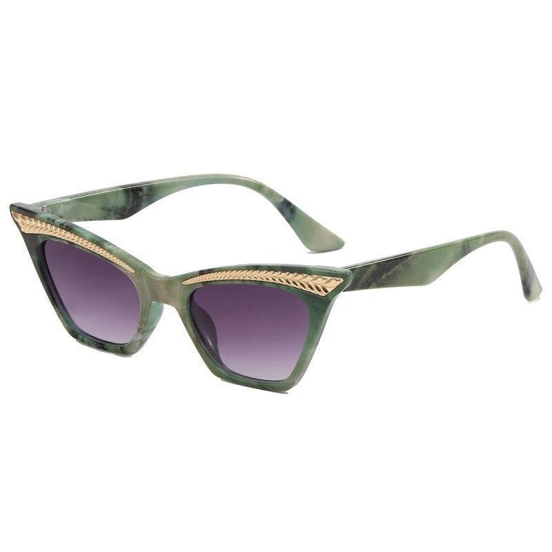 The Gilded Glance Cat-Eye Sunglasses