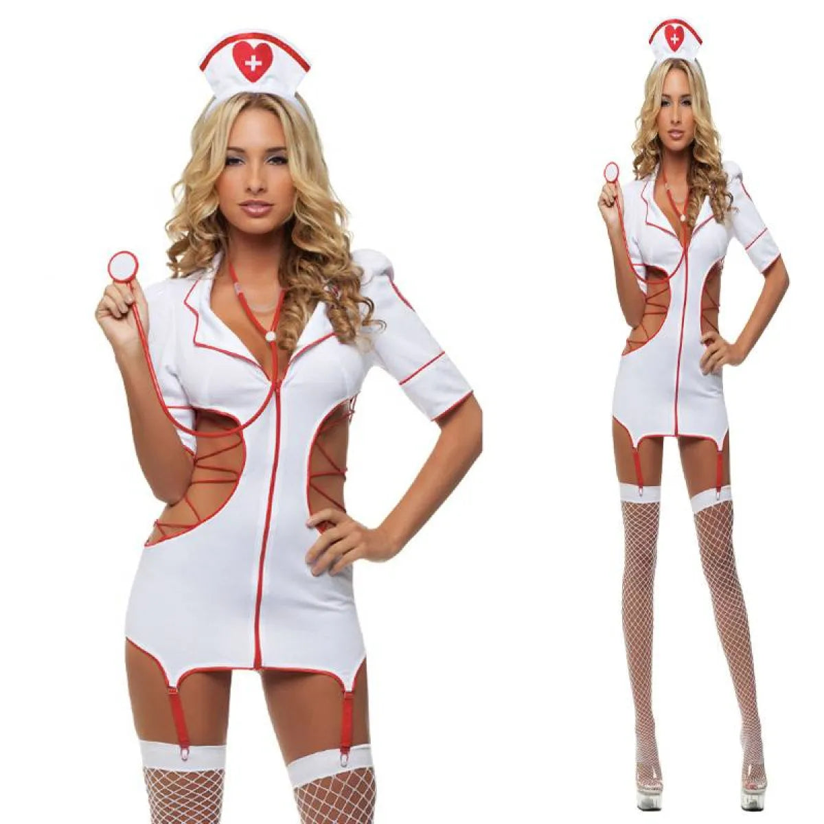 The Night Shift Lace-Up Nurse Costume