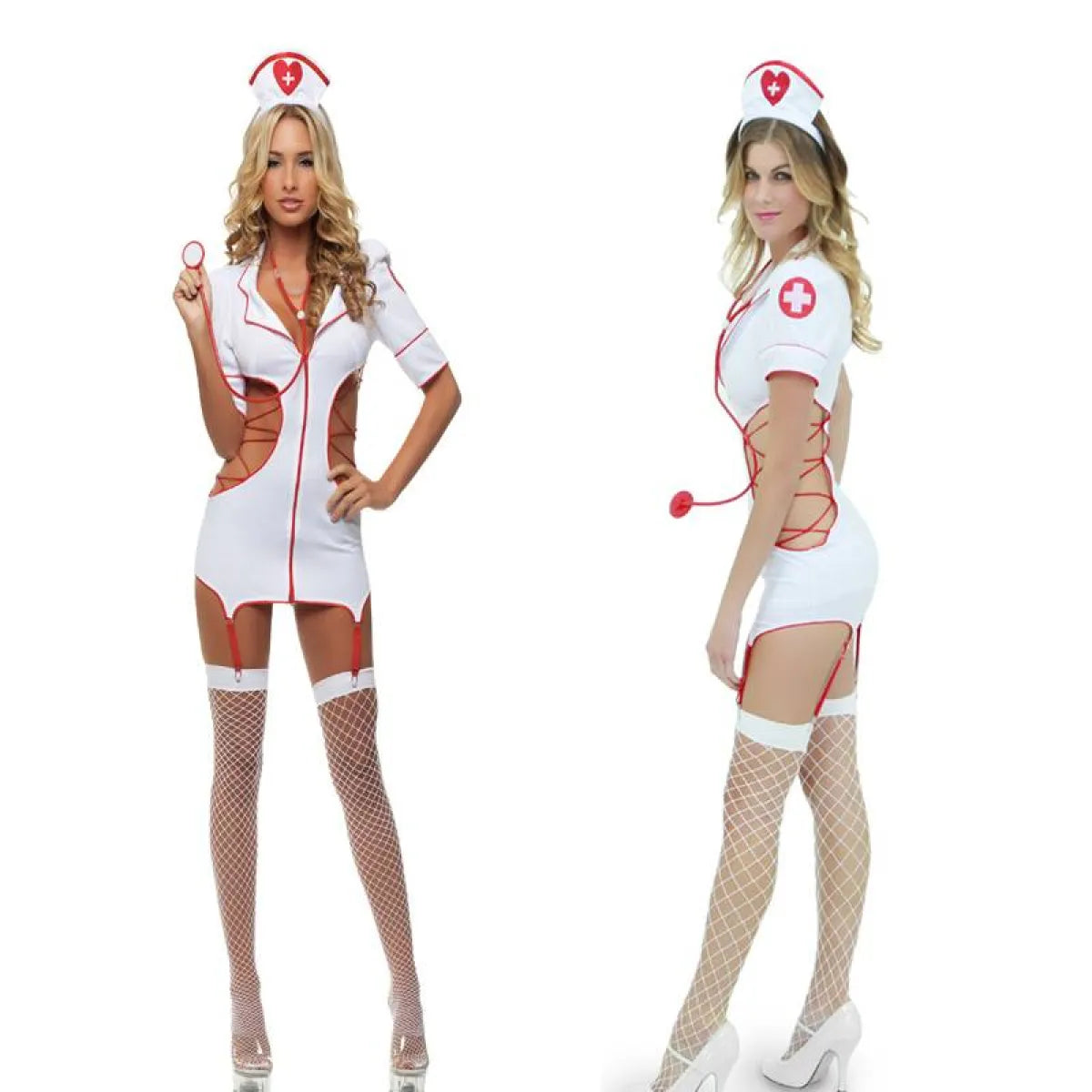 The Night Shift Lace-Up Nurse Costume