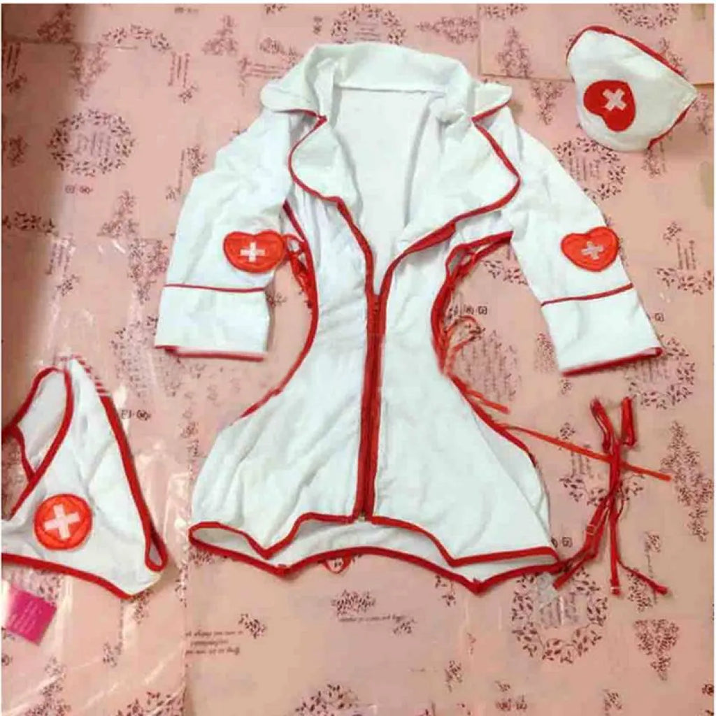 The Night Shift Lace-Up Nurse Costume