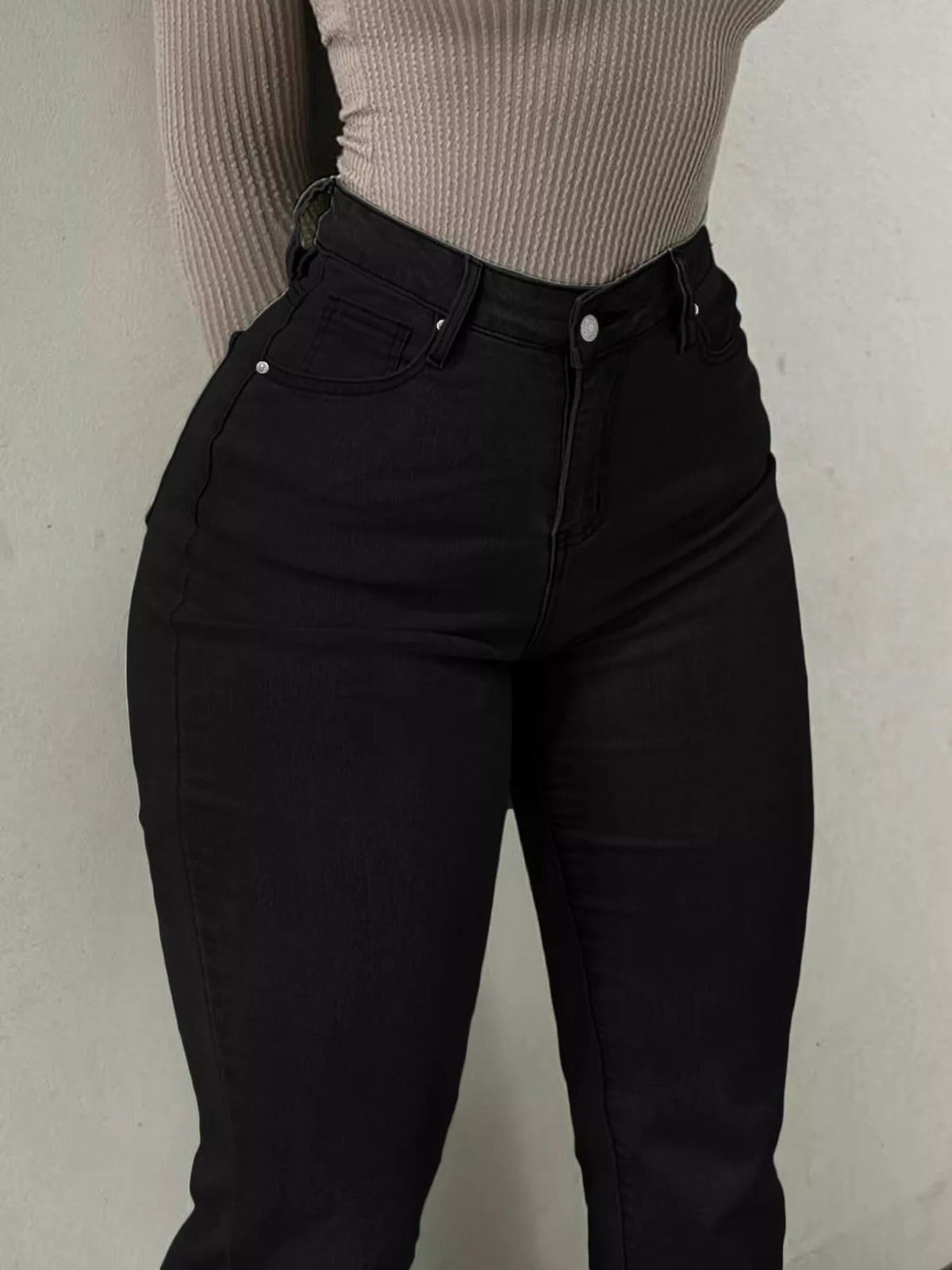 The Uptown Hour High-Waisted Flare Jeans
