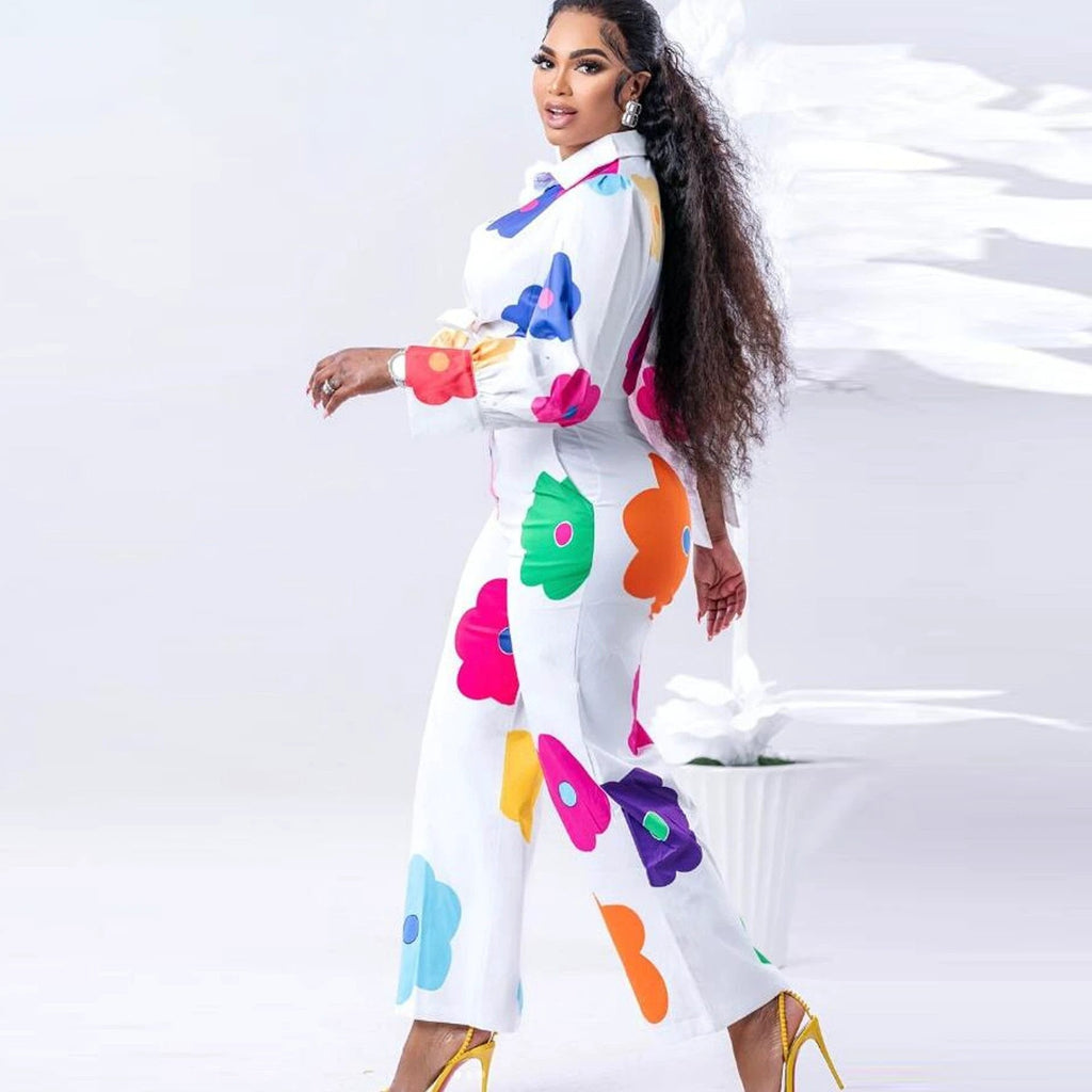 The Bloom Social Floral Shirt & Pants Set