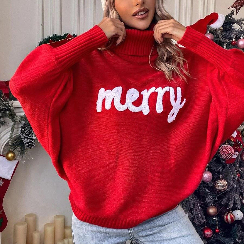 The Festive Social Holiday Turtleneck Sweater