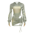 The Olive Afterhours Hooded Skirt Set
