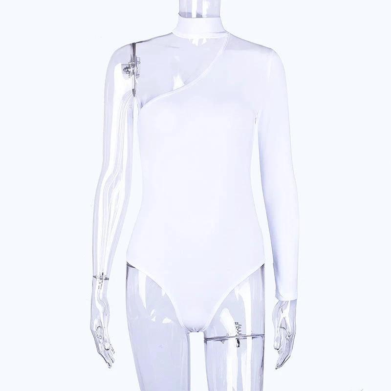 The Asymmetric Affair One-Shoulder Bodysuit