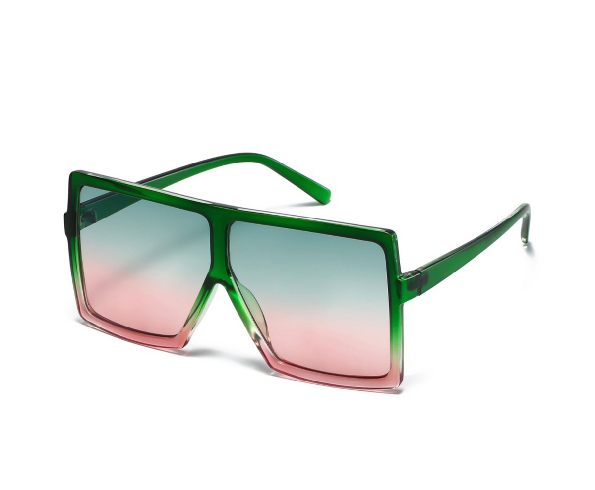 The Ombré Outlook Square Sunglasses