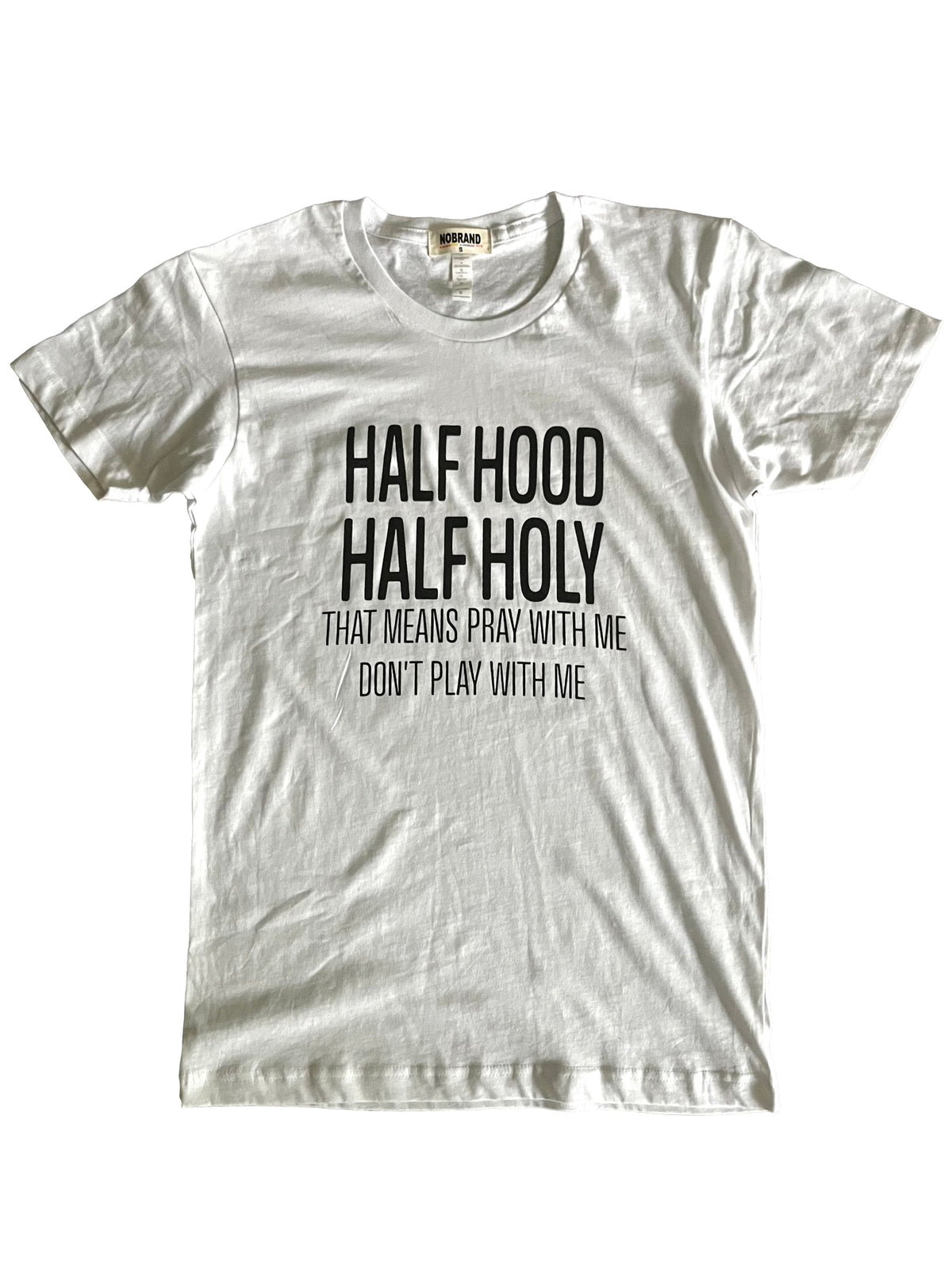 The Half Hood Half Holy Graphic Tee