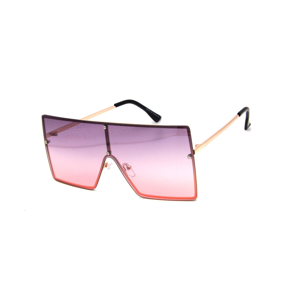 The Skyline Rimless Shield Sunglasses