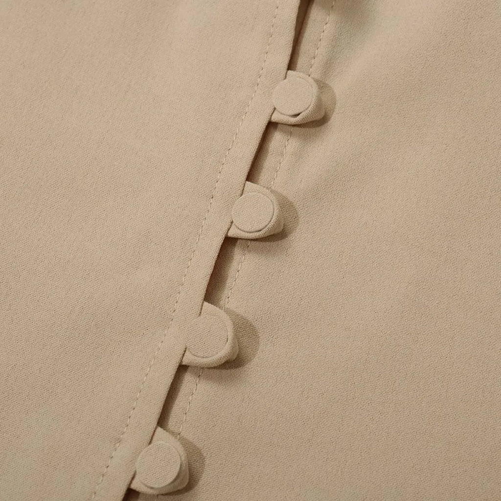 The Café Chic Lantern Sleeve Blouse