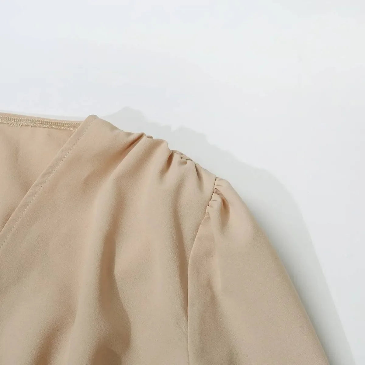 The Café Chic Lantern Sleeve Blouse