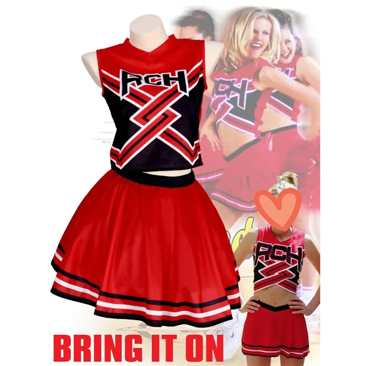 Bring it! RCH Cheerleader Costume Set