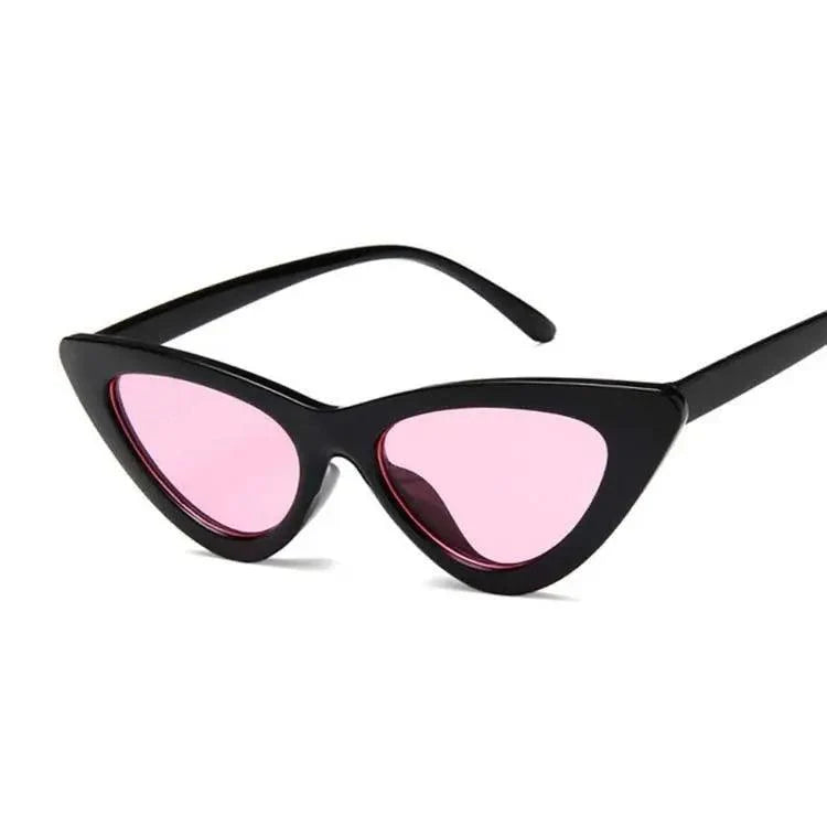 Retro Narrow Cat-Eye Sunglasses | Polarized UV400, Lightweight Frame & 15 Colorways