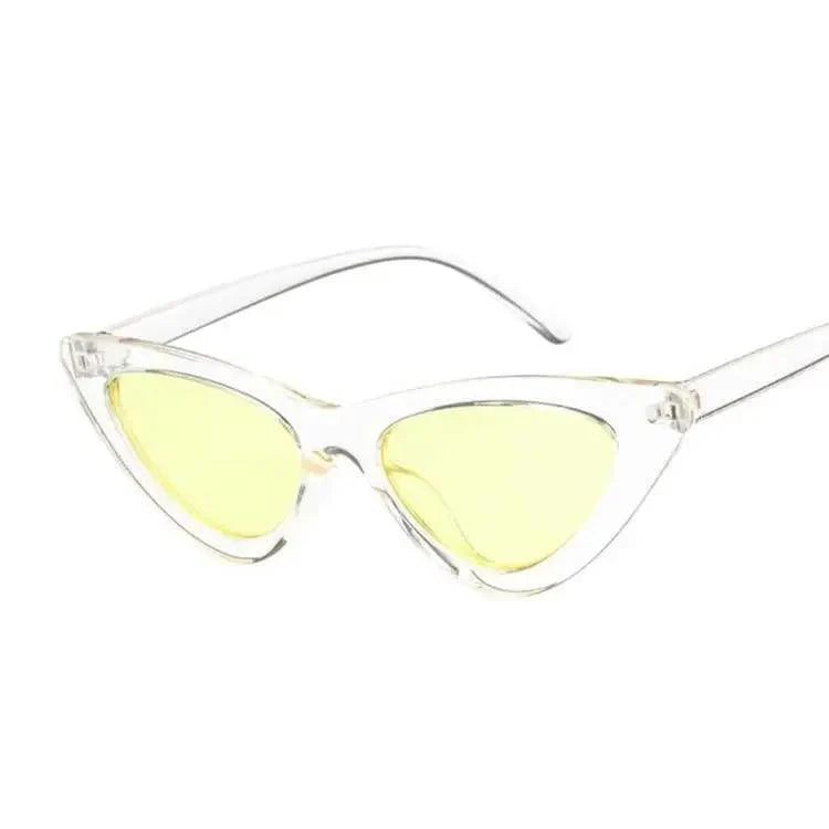 Retro Narrow Cat-Eye Sunglasses | Polarized UV400, Lightweight Frame & 15 Colorways