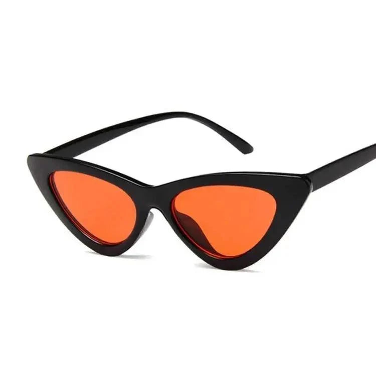 Retro Narrow Cat-Eye Sunglasses | Polarized UV400, Lightweight Frame & 15 Colorways