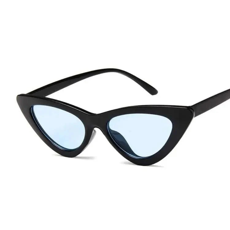 Retro Narrow Cat-Eye Sunglasses | Polarized UV400, Lightweight Frame & 15 Colorways