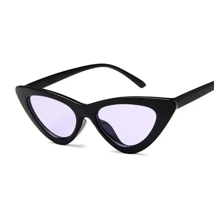 Retro Narrow Cat-Eye Sunglasses | Polarized UV400, Lightweight Frame & 15 Colorways