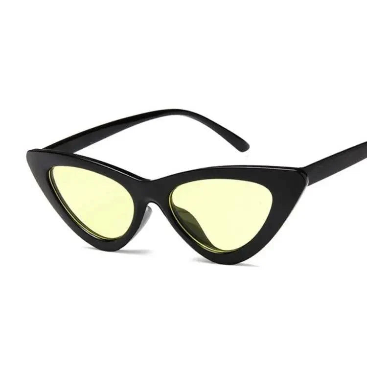 Retro Narrow Cat-Eye Sunglasses | Polarized UV400, Lightweight Frame & 15 Colorways