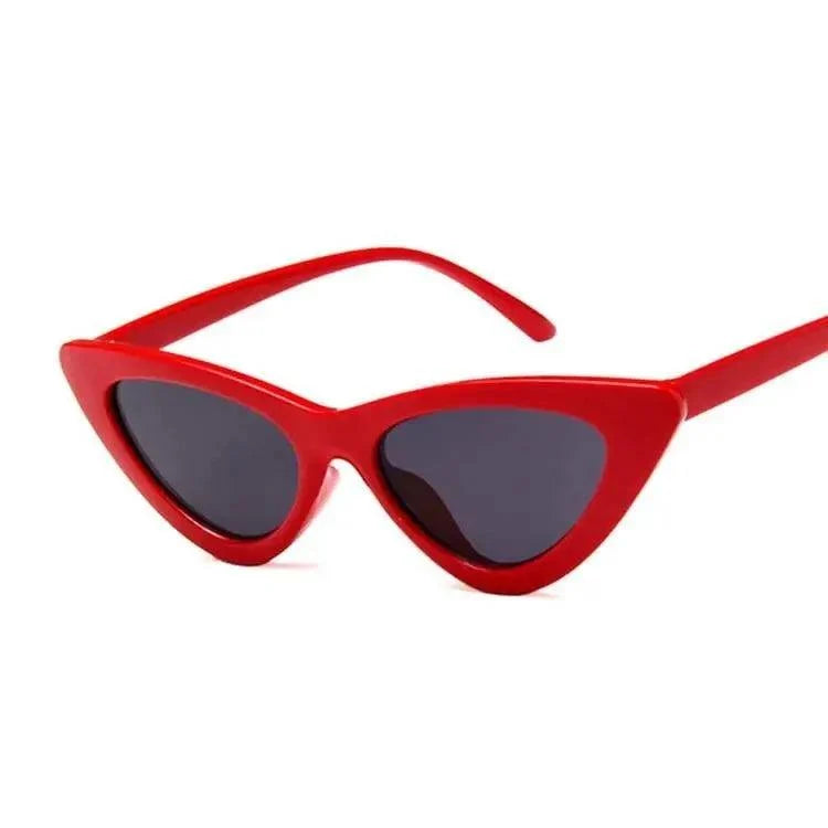 Retro Narrow Cat-Eye Sunglasses | Polarized UV400, Lightweight Frame & 15 Colorways