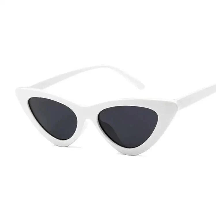 Retro Narrow Cat-Eye Sunglasses | Polarized UV400, Lightweight Frame & 15 Colorways