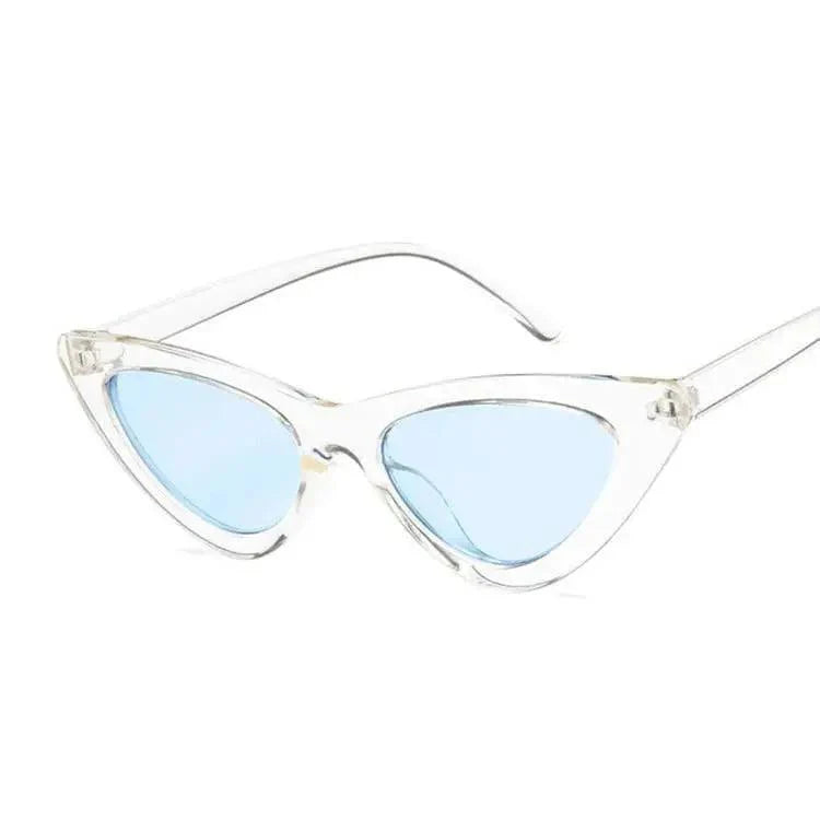 Retro Narrow Cat-Eye Sunglasses | Polarized UV400, Lightweight Frame & 15 Colorways