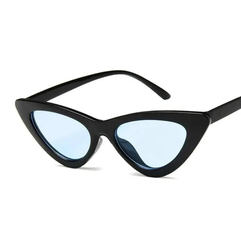 Retro Narrow Cat-Eye Sunglasses | Polarized UV400, Lightweight Frame & 15 Colorways