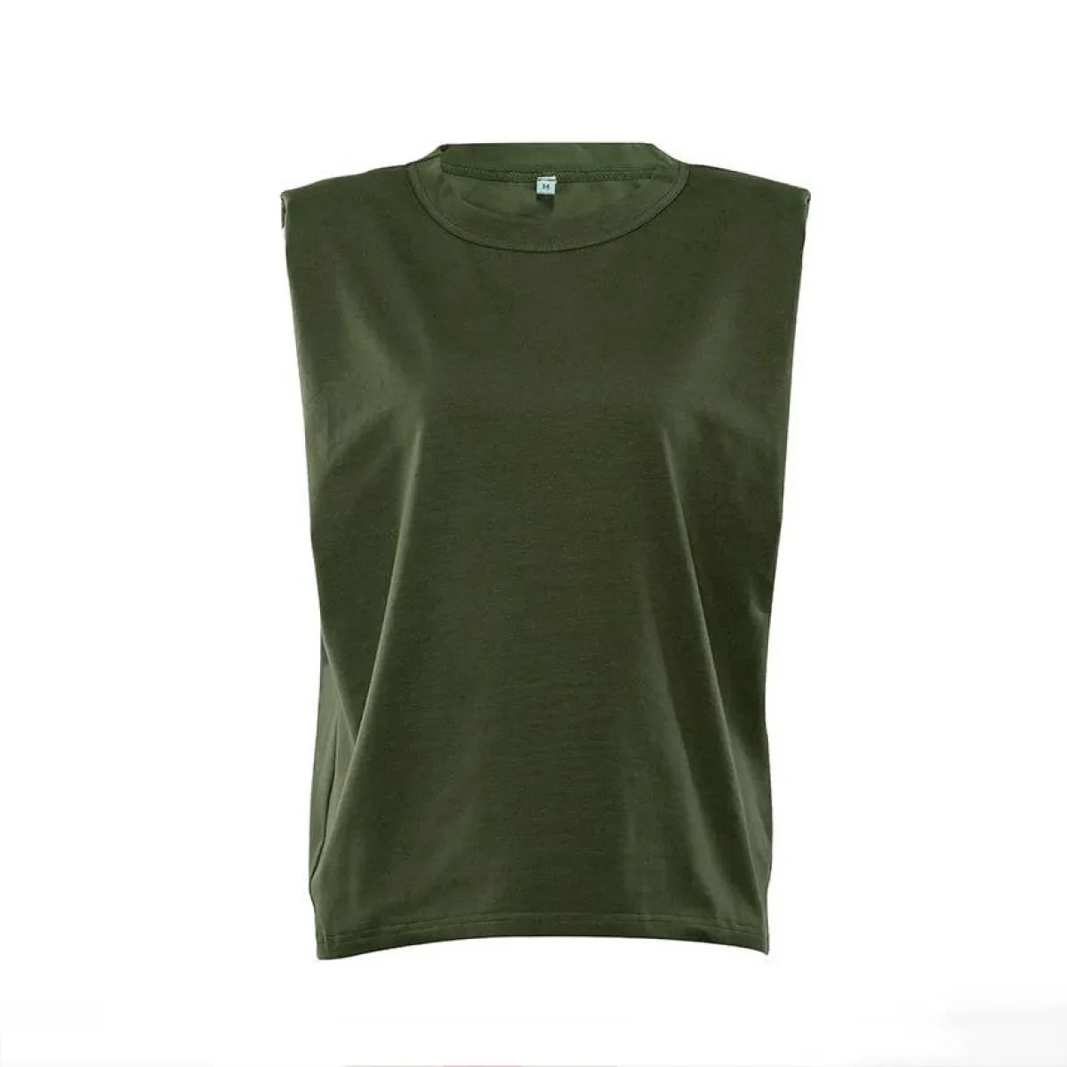 The Power Move Padded-Shoulder Tee