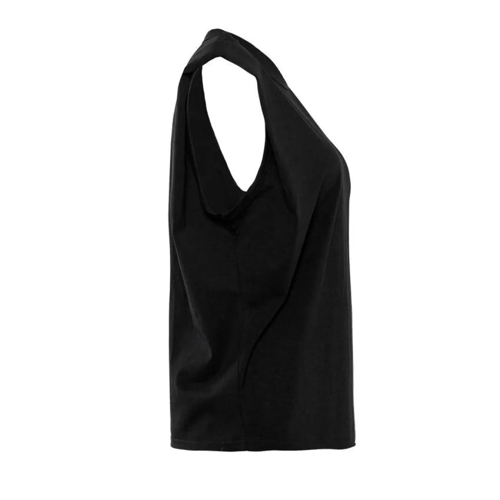 The Power Move Padded-Shoulder Tee