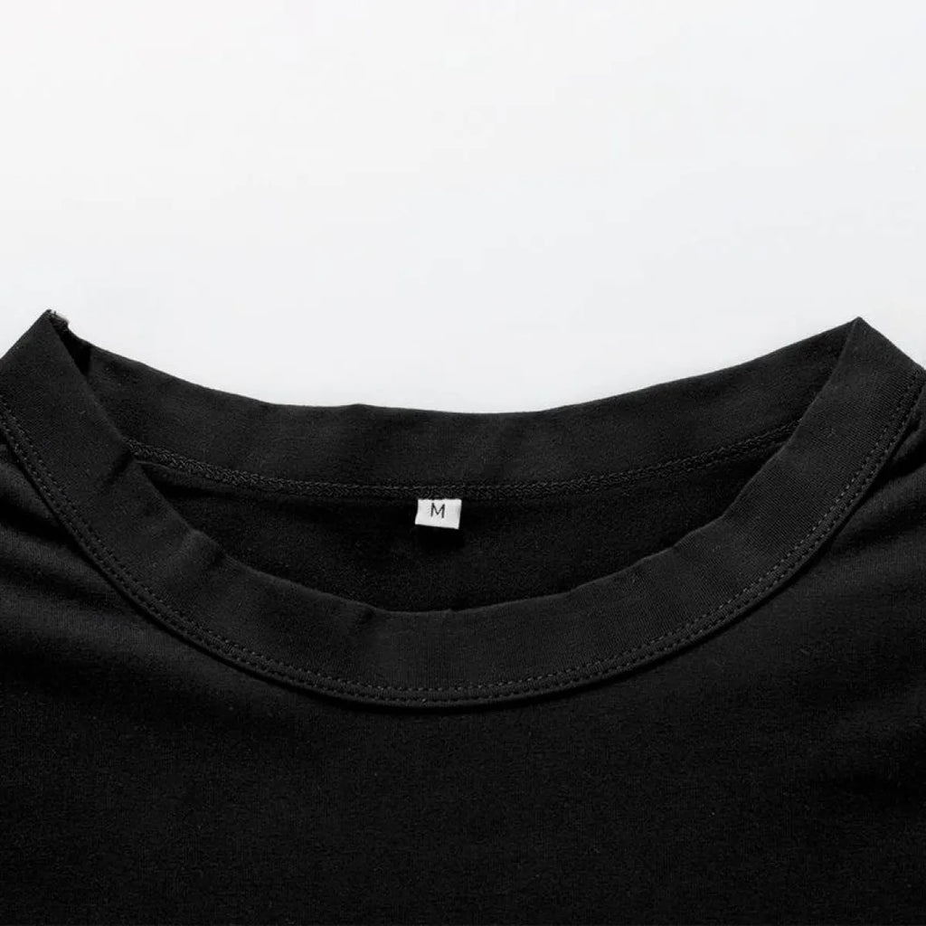 The Power Move Padded-Shoulder Tee