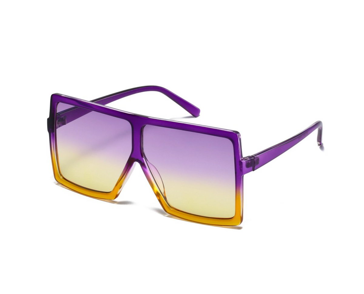 The Ombré Outlook Square Sunglasses