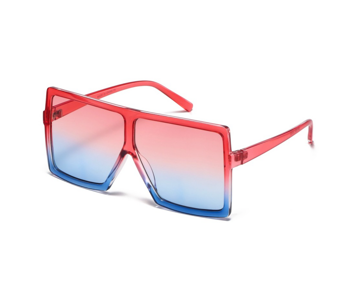The Ombré Outlook Square Sunglasses