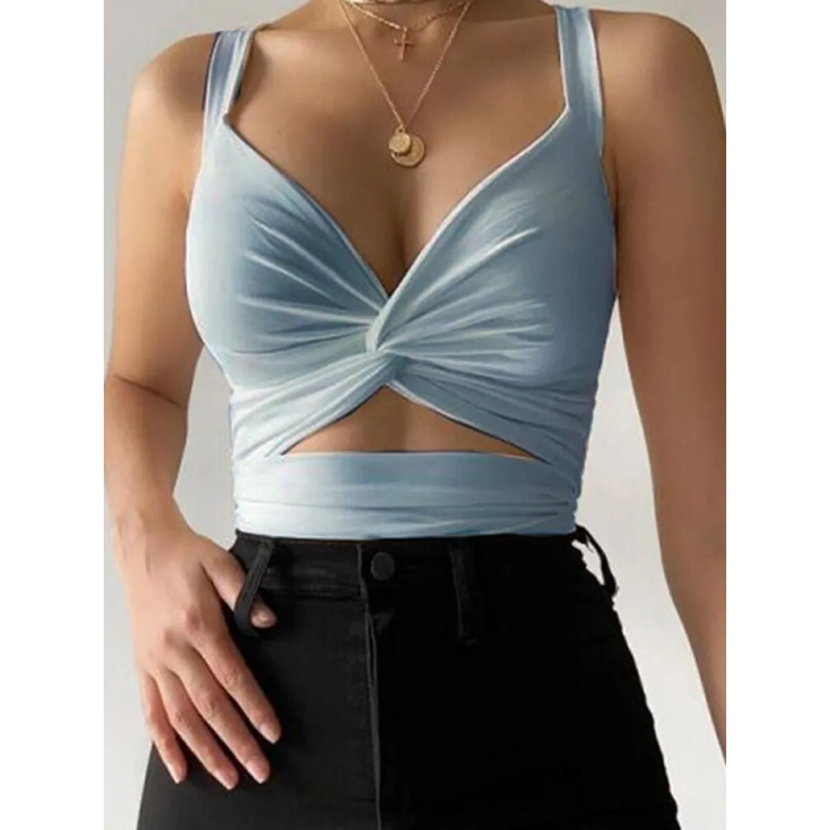 The Sexy Sleeveless Crop Top