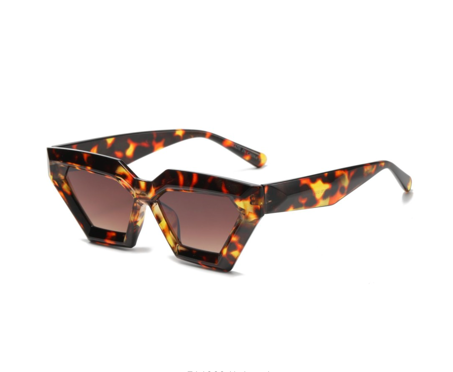 Angular Geometric Cat-Eye Sunglasses | UV400 | Style 1900