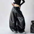 The Downtown Volume Faux Leather Pants